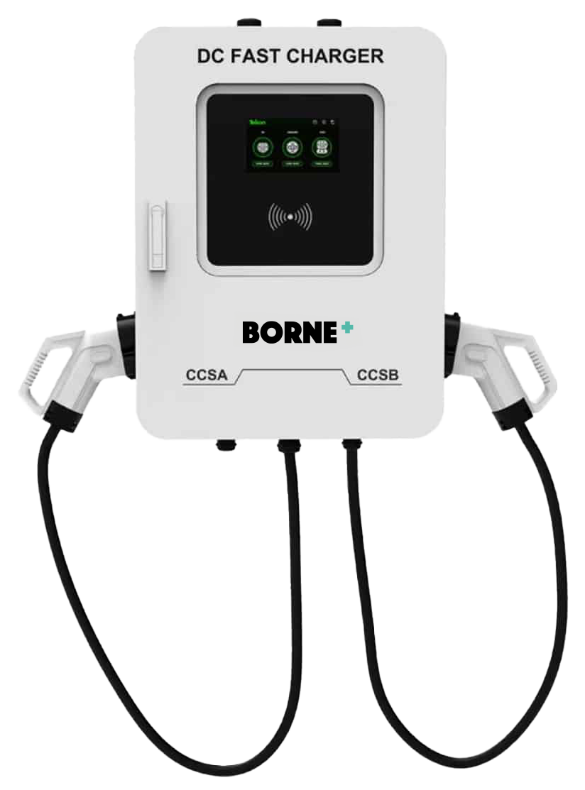 borne de recharge double 40kw dc ccs2 occp